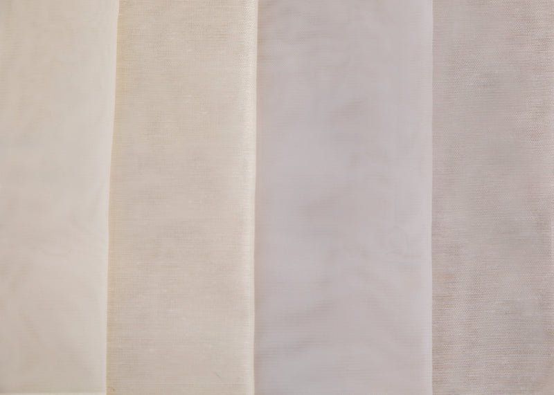 Fabric for curtains - Ivory Beige Voile